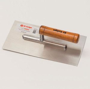 LLana yesero metálica lisa El Galgo 12cm.  x 25cm.