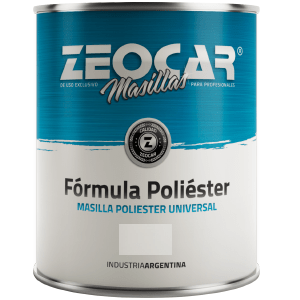 Zeocar masilla formula poliester x 0.500 kg.