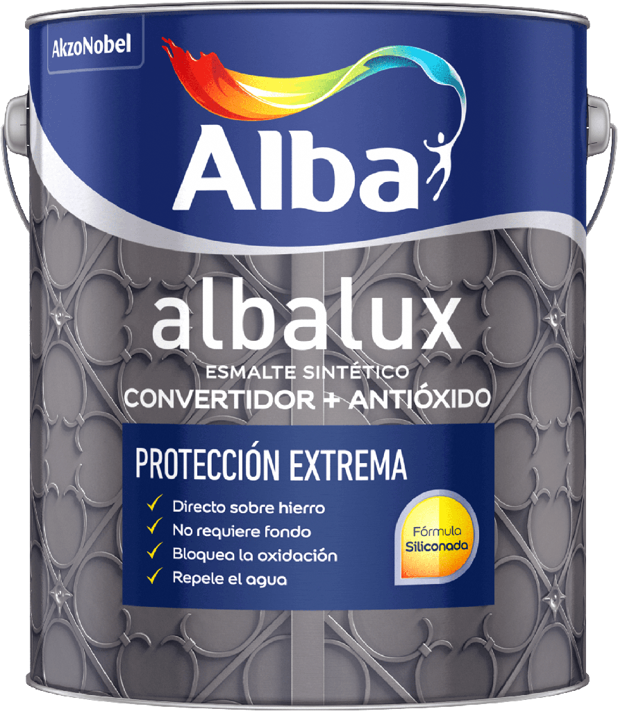Albalux 2 en 1 martillado x 1 lt.