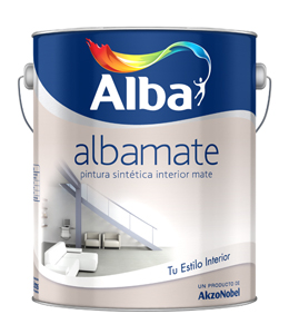 Albamate sint. mate blanco x 4 lts.