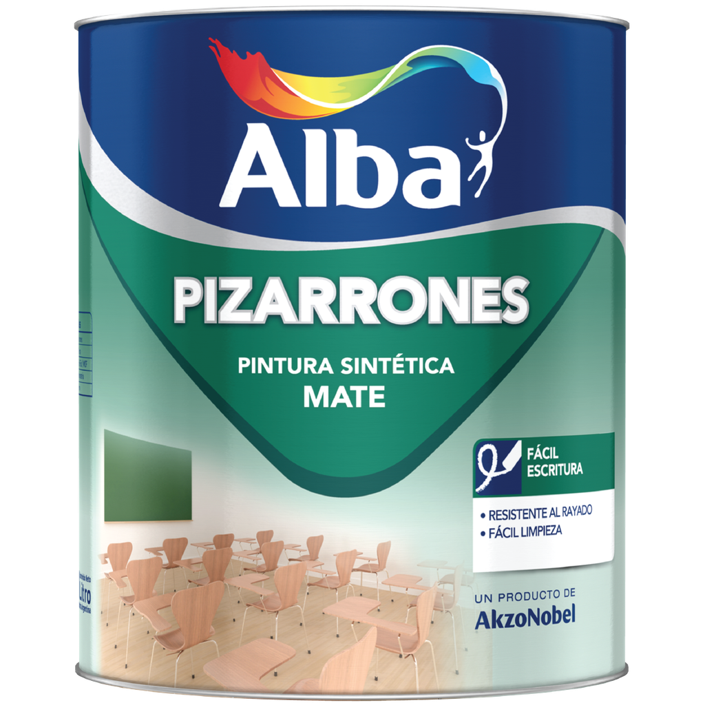 Alba pizarrones Negro x 1 lt.