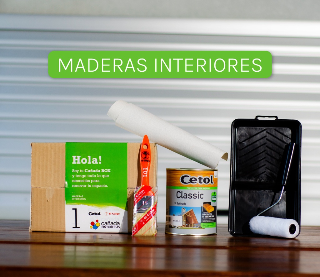 Cañada box 1 madera interior