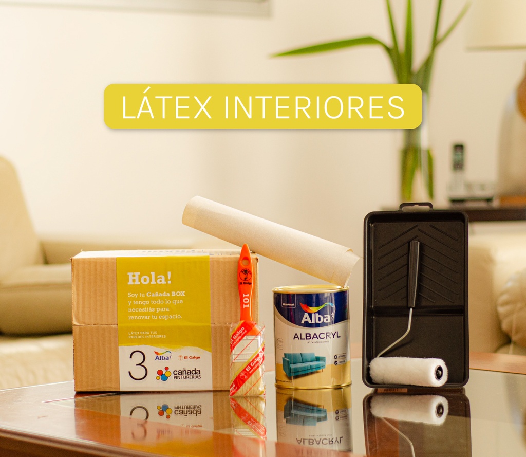 Cañada box 3 latex interior