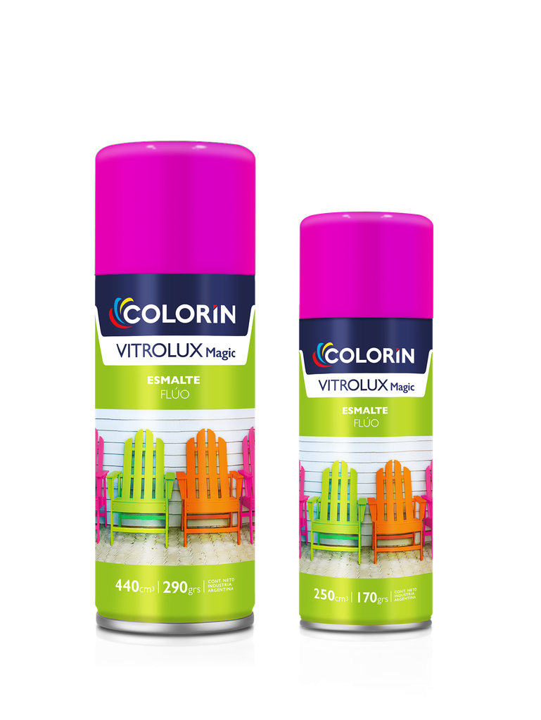 Aerosol Vitrolux Esmalte Flúo 250 ml