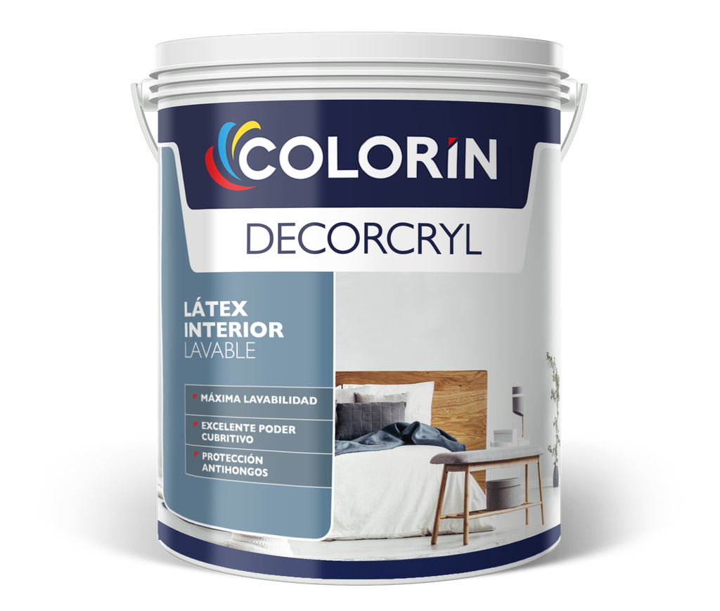 Decorcryl Blanco Látex Interior Lavable Mate 1 Lto.
