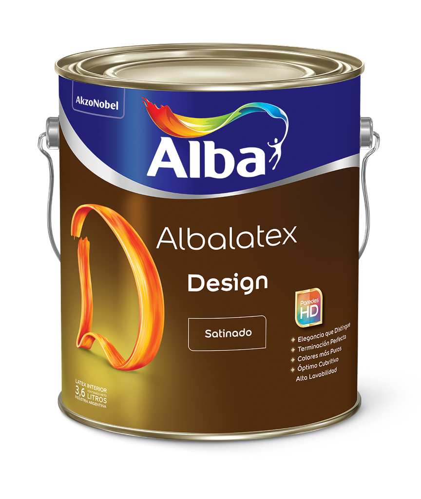 Albalatex Design satinado blanco x 20 lts.
