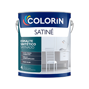 Satine sintetico satinado Blanco x 0.500 lt.