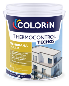 Thermocontrol techos membrana liquida Blanca x 4 lts.