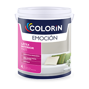 Emoción latex mate sedoso Blanco x 4 lts.