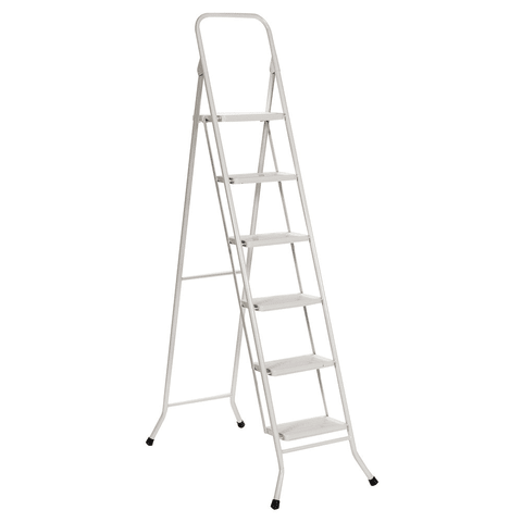 Escalera metálica tipo brasilera 3 escalones 1.14 mts.