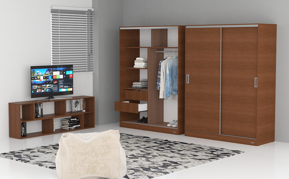 PLACARD DAKAR 2 PTAS CORREDIZAS 1.40 MTS.