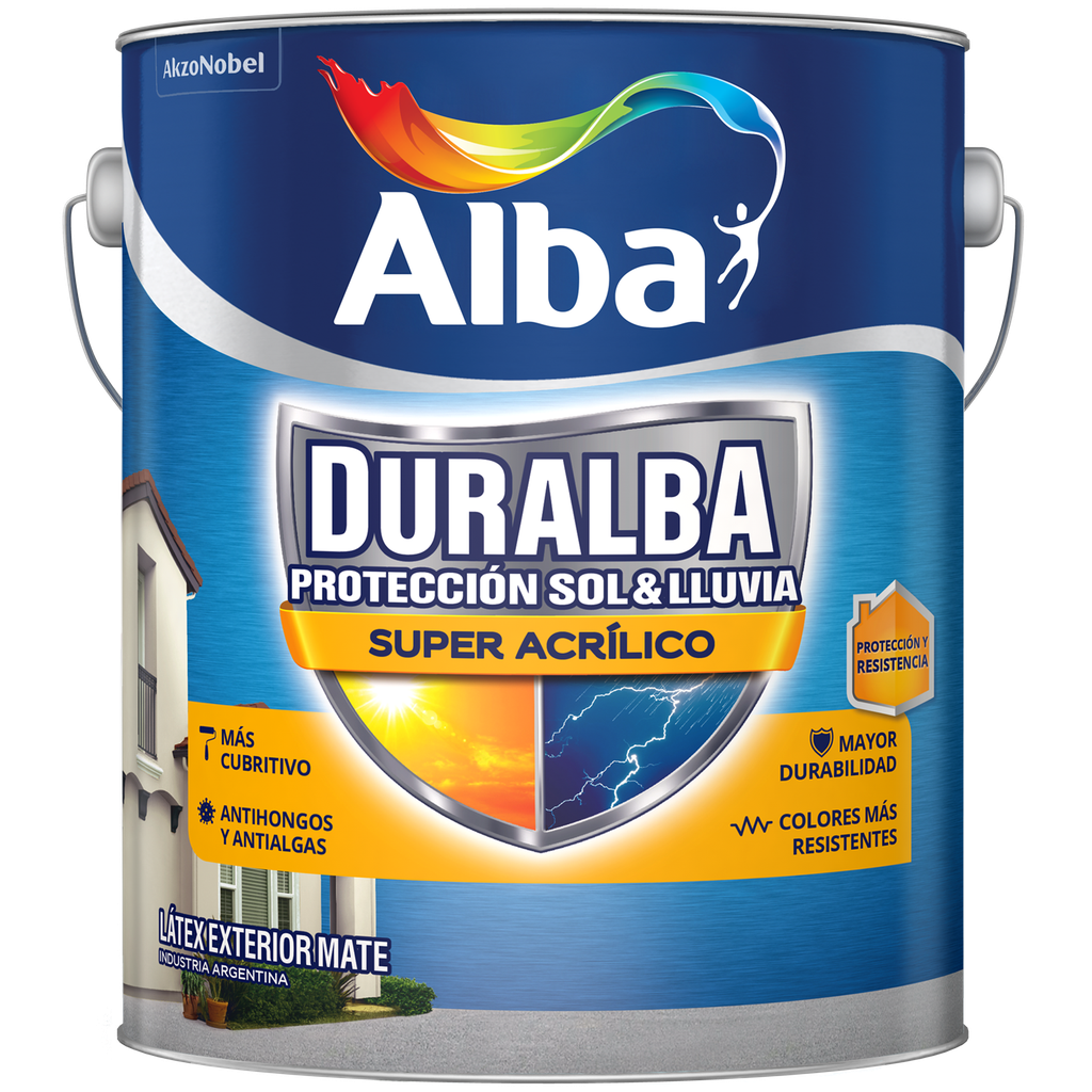 Duralba latex ext. Blanco x 1 lt