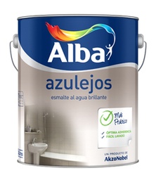 [1090001004] Esmalte azulejos Alba Blanco x 3.6 lts.