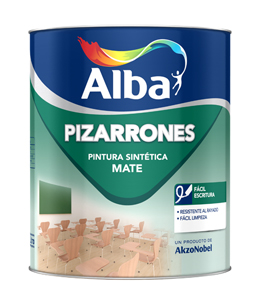 Alba pizarrones Negro x 0.500 lt.