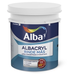 [1158101001] Albacryl rinde mas int. blanco x 1 lt.