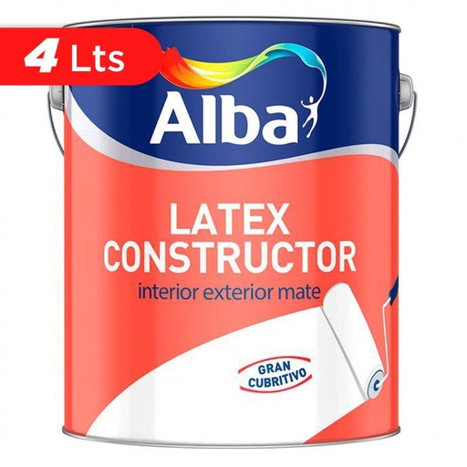 Constructor latex int./ext. blanco x 4 lts.