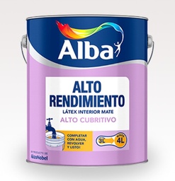[1163001003] Alto rendimiento Alba int. x 3 lts.