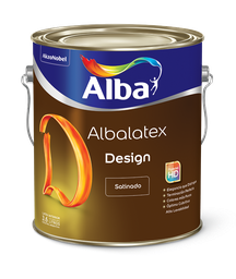 [1164001004] Albalatex Design satinado blanco x 4 lts.
