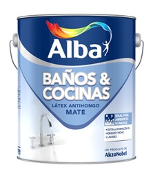 [1165001001] Baños y cocinas Alba antihongo blanco x 1 lt.