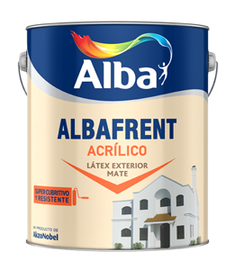 Albafrent latex ext. blanco x 4 lts.