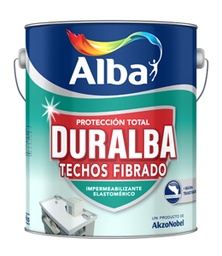Duralba techos fibrado x 10 lts. 