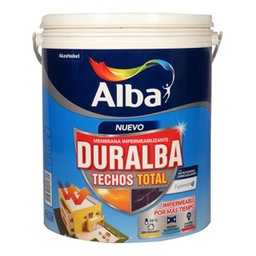 [1190101020] Duralba techos total Blanco x 20 lts.