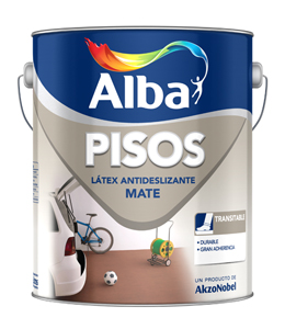 Pisos latex Alba antideslizante x 1 lts.