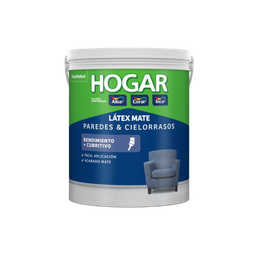 [1311001001] Hogar latex interior blanco x 1 lt.