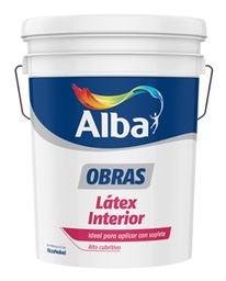 [1312101020] Alba Obras latex interior blanco x 20 lts.