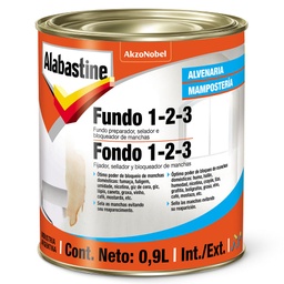 [1710001001] Alabastine Fondo 1-2-3 x 0.900 lt.