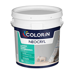 [17180002010] Neocryl latex interior mate Blanco x 10 lts.