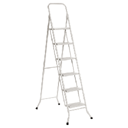 [38408000006] Escalera metálica tipo brasilera 6 escalones 1.85 mts.