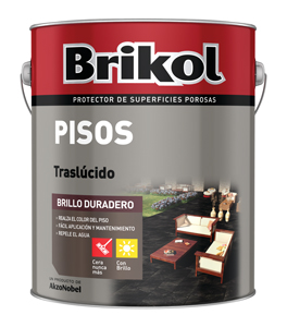 Brikol Pisos translucido x 4 lts.