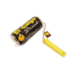 [7209000017] Rodillo lana dorado 17cm.