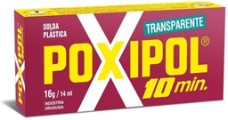 [73422002001] Poxipol mediano 10 ' transparente x 82 grs./70 ml. 