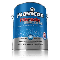 [75403101020] Plavicon techos Fibrado Silicona blanco x 20 kgs.