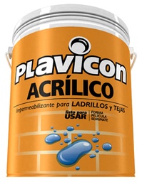 [75448995001] Plavicon acrilico/Plavipint Ladrillos transparente x 1 lt.