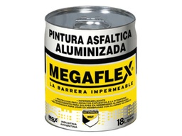 [96200017020] Megaflex pintura asfáltica aluminizada x 18 lts.