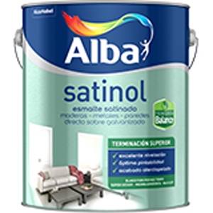 Satinol balance satinado Blanco x 1 lt.