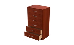 [56409] CHIFONIER 6 CAJONES EXPRESS CHOCOLATE