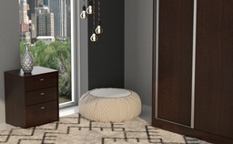 MESA DE LUZ 2 CAJONES NATURE